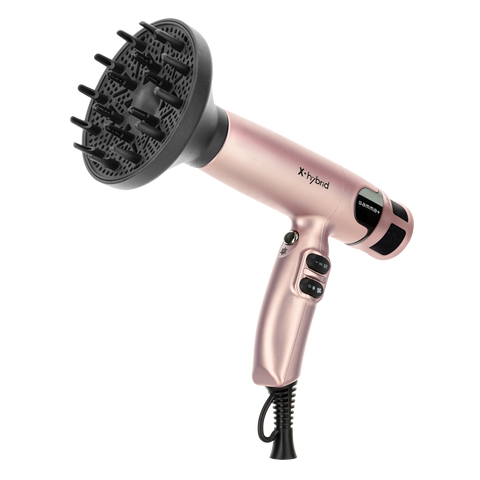 Gamma X Hybrid Rose Gold Hair Dryer