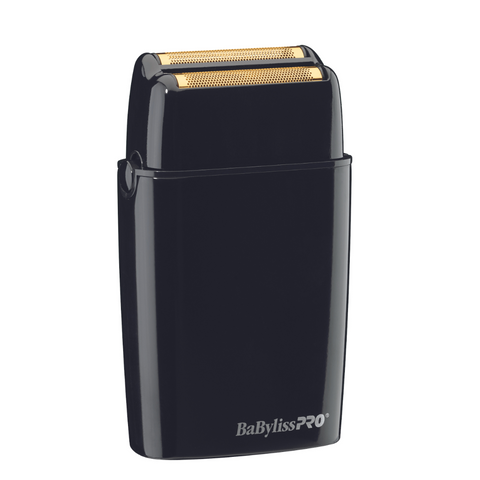 BaBylissPRO FOILFX02 Cordless Black Metal Double Foil Shaver