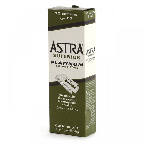 Astra Superior Platinum Double Edge Blades