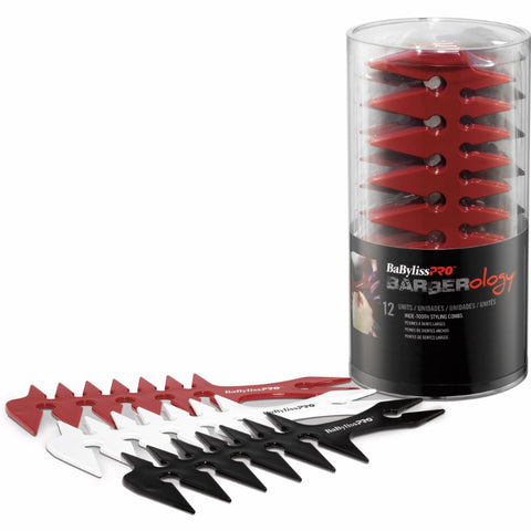 BaBylissPRO BARBERology Wide Tooth Styling Combs