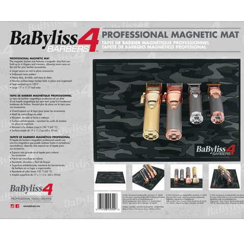 BaBylissPRO Black Camo Magnetic Strip Barber Mat