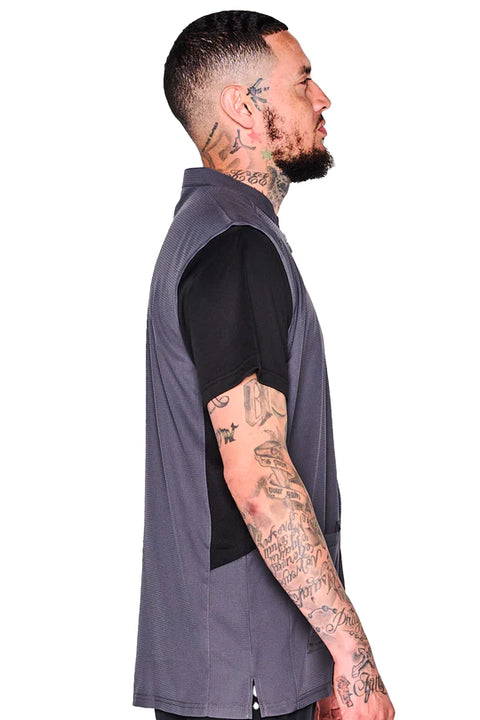 Barber Strong Barber Vest Grey