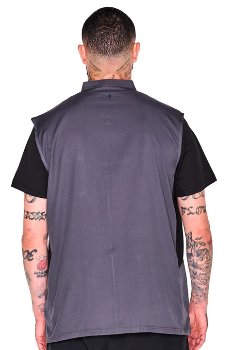 Barber Strong Barber Vest Grey