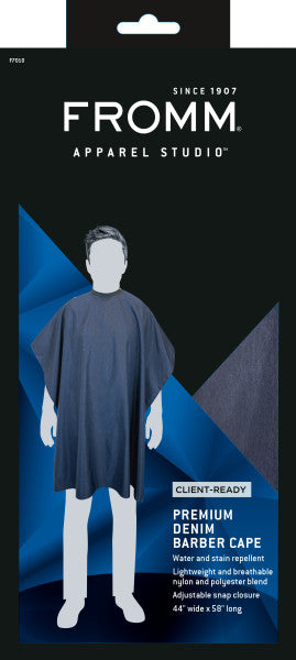 Fromm Apparel Studio Denim Premium Barber Cape
