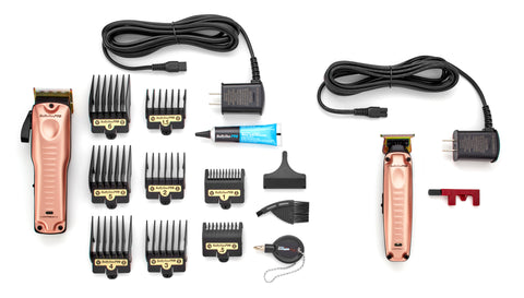 BaBylissPRO Limited Edition Lo PROFX Rose Gold Clipper & Trimmer Set