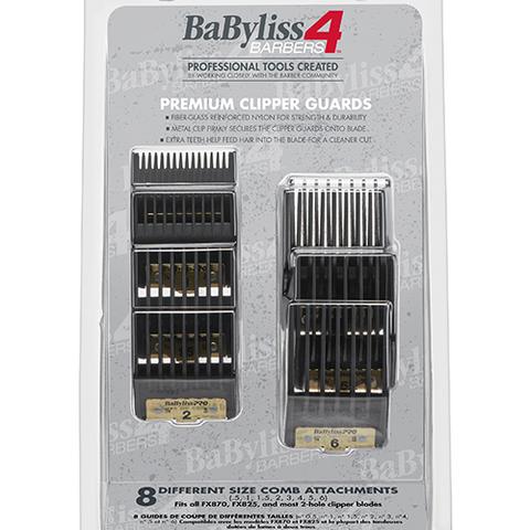 BaBylissPRO Premium Clipper Guards Set