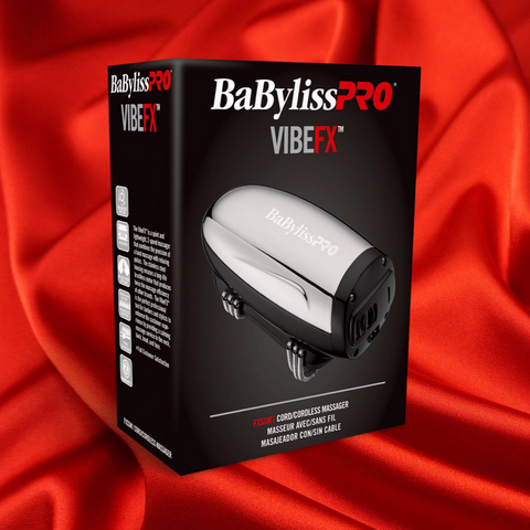 BaBylissPRO® VIBEFX Cordless Massager (SILVER)