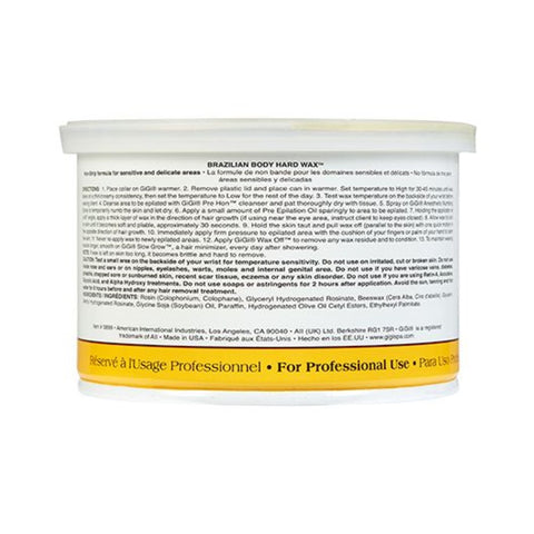 Gigi Brazilian Body Hard Wax 14 Oz