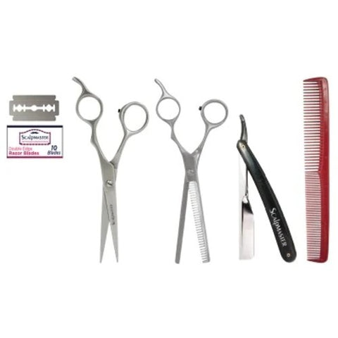 Scalpmaster 5 Piece Barber Kit