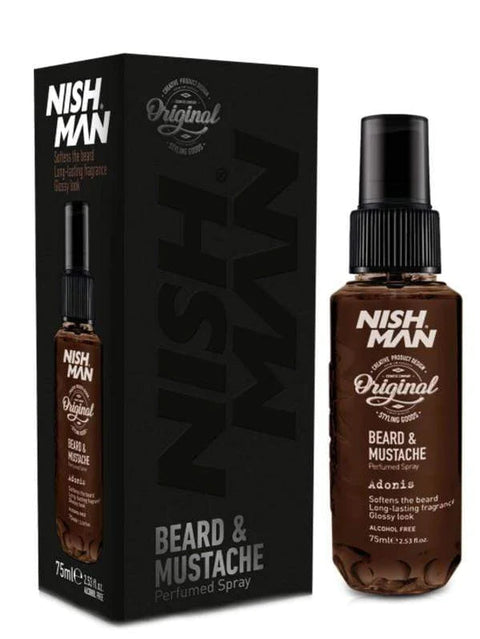 Nishman Beard & Mustache Perfume Spray Adonis 75mL