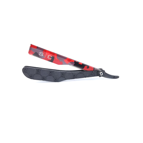 SC x Deluxe Camo Line Straight Edge Razor Tool