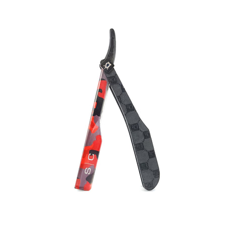 SC x Deluxe Camo Line Straight Edge Razor Tool