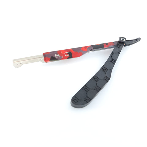 SC x Deluxe Camo Line Straight Edge Razor Tool