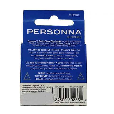 Personna Single Edged Blades 100 PCK