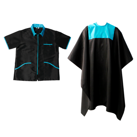 Klave Men M-01 Jacket & Cape Set