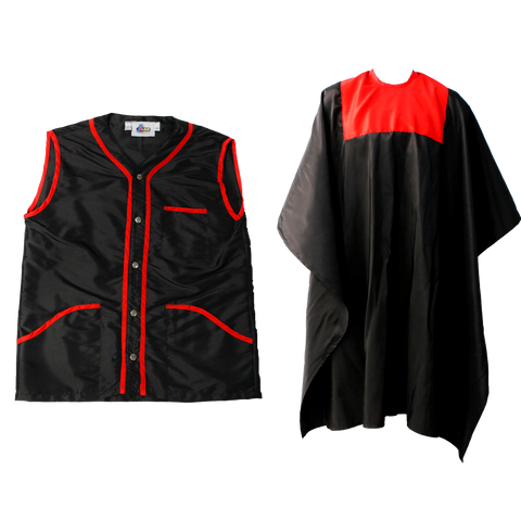 Klave Men B-2 Jacket & Cape Set