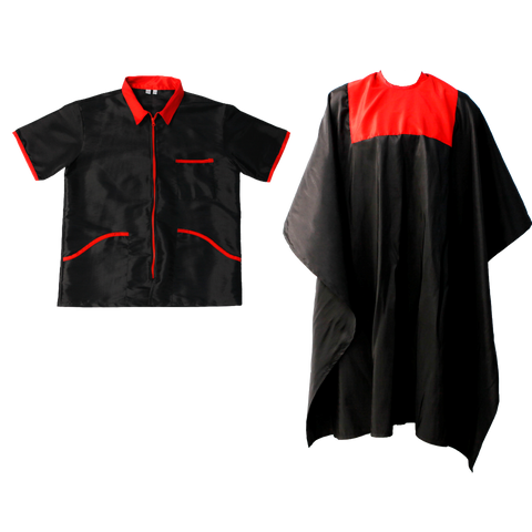 Klave Men M-01 Jacket & Cape Set