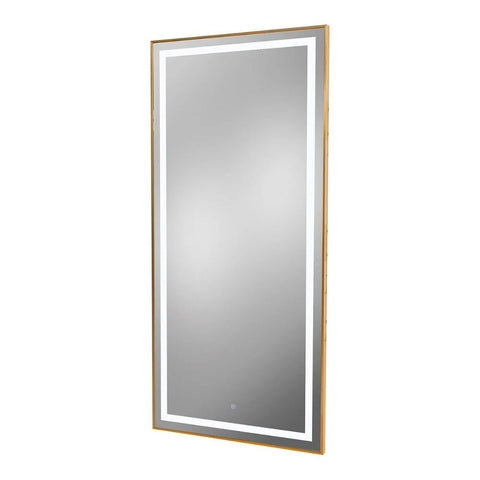 Lumina 9220 Gold LED Mirror