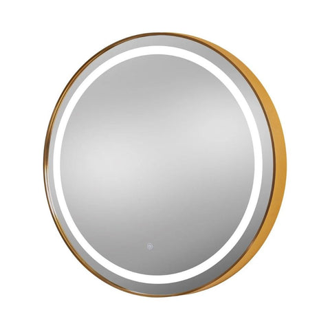 Sola 9880 Round Gold LED Mirror