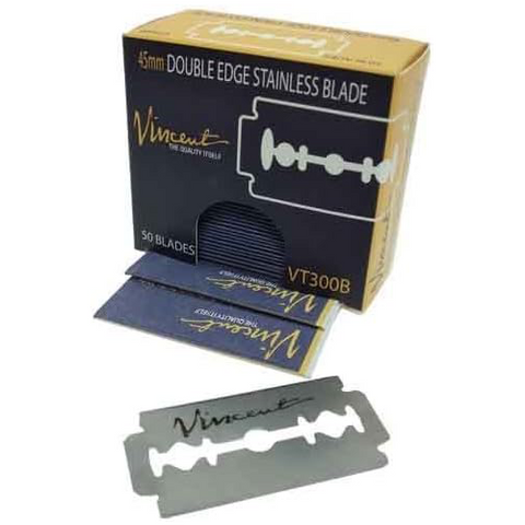 Vincent Double Edged 50PCK Blades