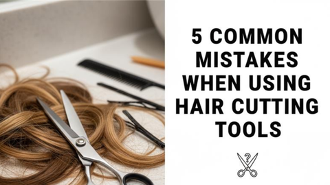 5 Common Mistakes When Using Hair Cutting Tools