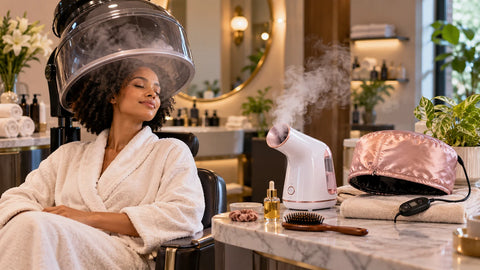 What are the different types of hair steamers