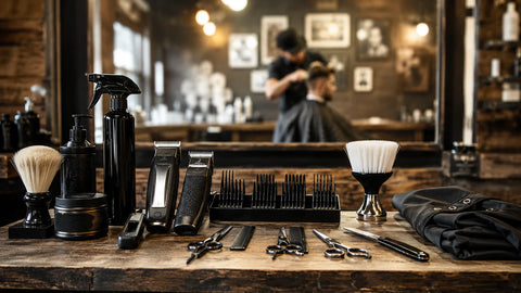 What supplies does a barber need?
