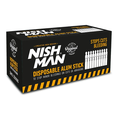 Nishman Disposable Alum Stick 24-Pack of 20 Sticks