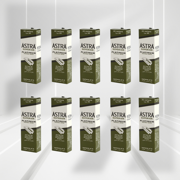 Astra Superior Platinum Double Edge Blades - 10 Pack
