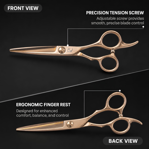 Duran Professional Shears in Rosa - 5.5 Inch