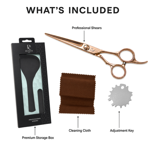 Duran Professional Shears in Rosa - 5.5 Inch