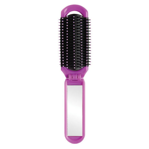 Diane Folding Brush with Mirror D8147