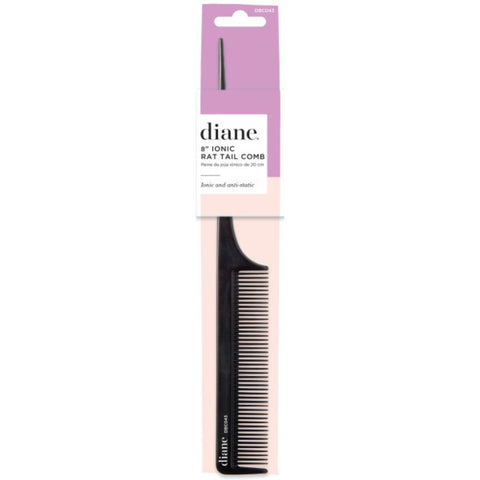 Diane Ionic 8" Rat Tail Comb DBC043