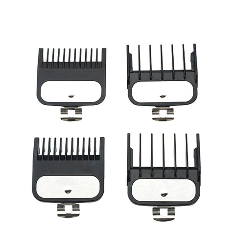W MARK G-4 Metal Clip Guide Comb Set – 4-Piece Precision Clipper Guard Kit