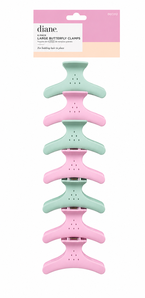 Diane 6 Pack Large Butterfly Clamp