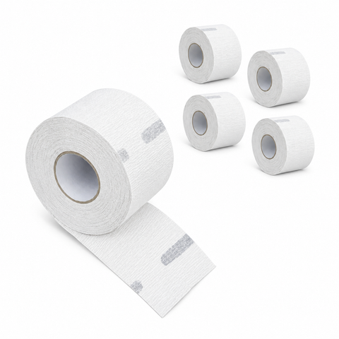 Rolda Barber Paper Neck Strips – 5 Rolls of 100