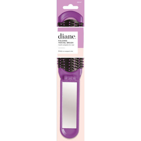 Diane Folding Brush with Mirror D8147