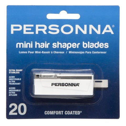 Personna Mini Hair Shaper Blades 20 PCK