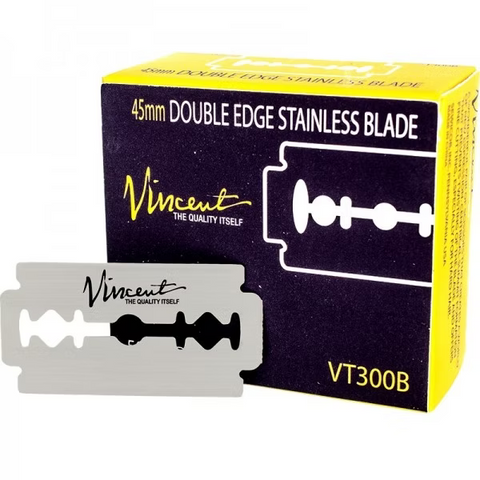 Vincent Double Edged 50PCK Blades - 1 Case