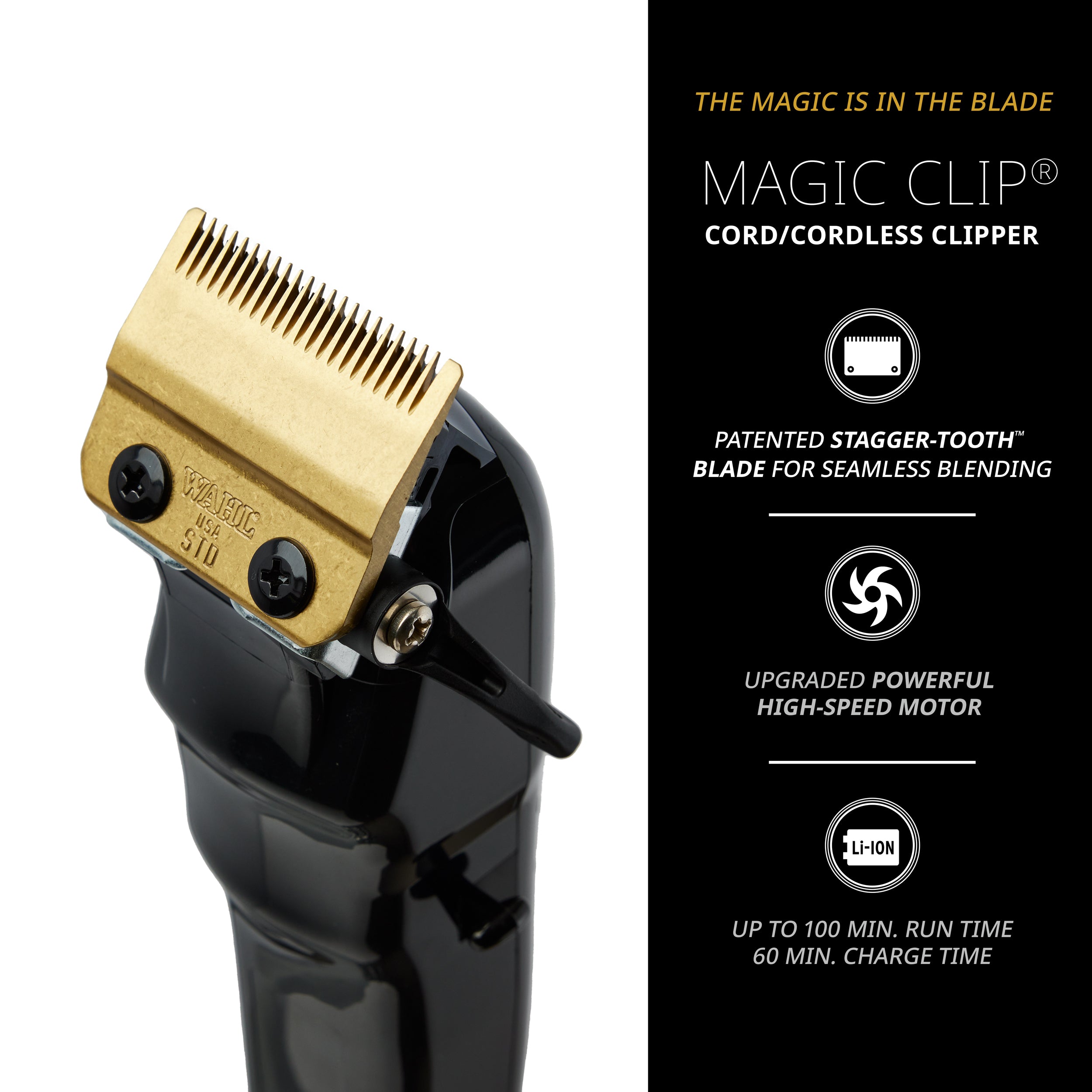 Wahl Black Cordless Magic Clip – Jv Beauty