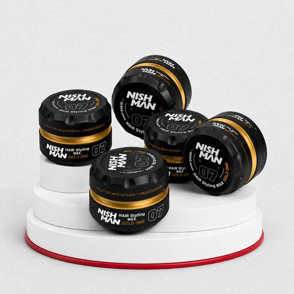 Nishman Hair Styling Wax Gold One 07 150mL [BUNDLE 6 FOR 40$]