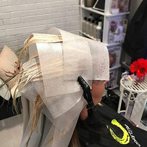 ColorTrak Professional Reusable Hair Coloring Meche Sheets 100 Pack