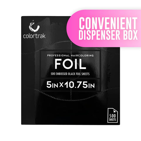 ColorTrak Embossed Black Foil 500 Sheets