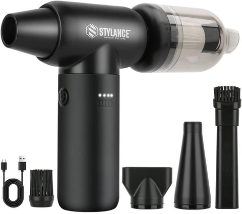 STYLANCE 2-in-1 PRO Hair Air Duster Black