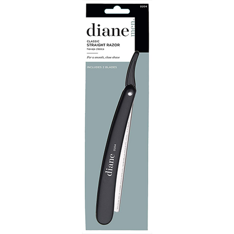 Diane Classic Black Straight Razor