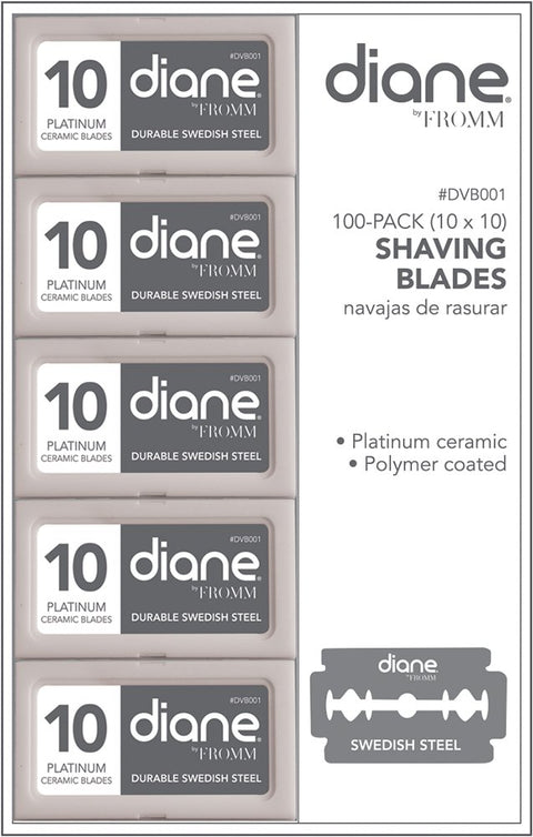 Diane 100 Pack Shaving Blades