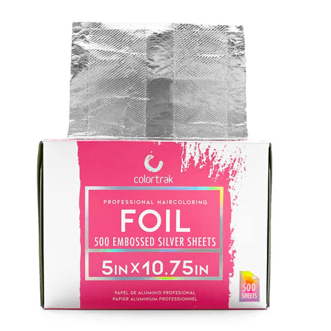 ColorTrak Embossed Silver Foil 500 Sheets