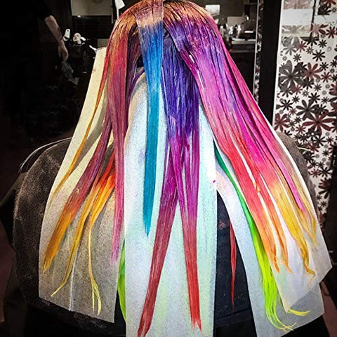 ColorTrak Professional Reusable Hair Coloring Meche Sheets 100 Pack
