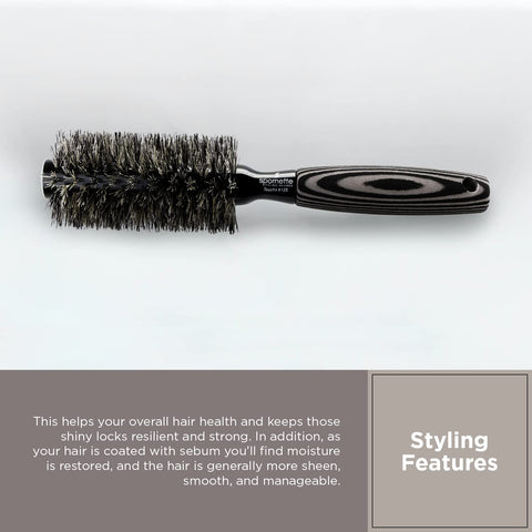 Spornette Touché Boar Bristle Brush 2.25" Diameter #125