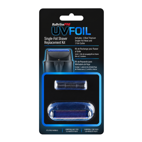 BaBylissPRO Replacement Single Foil Shaver Head (Matte Black)